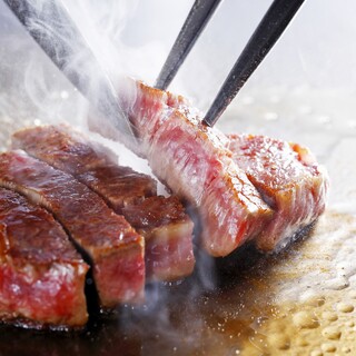 Teppan-yaki beef/Awaji beef