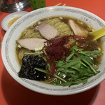 Kaishin zan - コラーゲンスープの醤油ラーメン。