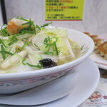 餃子の王将 - 五目あんかけタンメン＆餃子