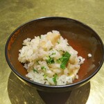 シャテーニュ - 筍とカマスの炊き込みご飯