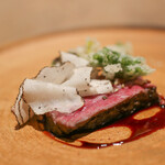 Itsuki - ２０２２年４月再訪：和牛かいのみ 蕗の薹 こしあぶら☆