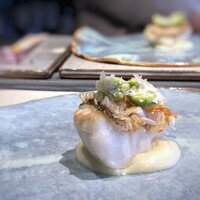 日本料理 TOBIUME - ◆食感　鱗・・甘鯛（門司）、新ジャガのペースト