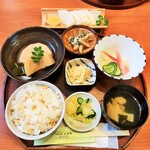 北丸家 - 竹の子刺身定食。3600円