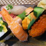 玄海鮨 - 上にぎりランチ  1650円