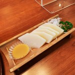 北丸家 - 竹の子刺身。