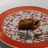 ウラノ - ズワイガニ、椎茸、ふきのとうの春巻