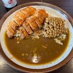 CoCo壱番屋 - ささみカツ納豆辛さ量普通