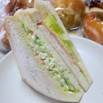 アサカベーカリー - やさい&ハム