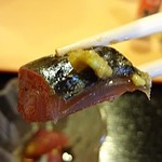 なが沼 赤坂本店 - お昼からさばの刺身とは贅沢です