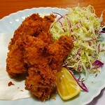 日本料理 若狭 - 牡蠣フライ膳