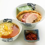 特級鶏蕎麦 龍介 - 辛海老つけ蕎麦