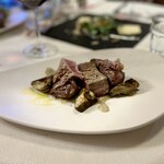 Cantine Barbaroux - 私のFiletto di Fassone con carciofi 2 consistenze (22€)