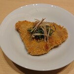 鮨 一海 - カツオのたたきフライ