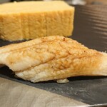 鮨 一海 - 穴子と玉子