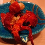 鮨 一海 - 若い伊勢海老で全部食べられた