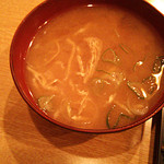 神田江戸銀 - 味噌汁