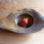 光安 - 2013年2月完熟取りいちご　紅いちご