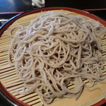 手打そば千花庵 - 2種盛り・田舎蕎麦