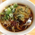 一〇そば - 輪切り唐辛子を少し