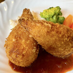 麻布食堂 - ３日目　カニクリームコロッケ