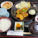 タルタル油淋鶏定食