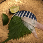 Sushi Tajima - カワハギ造り