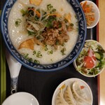 Tanai Gayu - 味付き豚肉と野菜粥