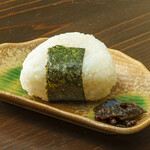 Salt rice balls/Using Okinoshima algae salt rice