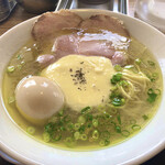 らぁ麺 おかむら - 限定麺！ 会津地鶏のオカムランフロマージュ♪