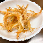 有限会社桝屋酒店   - 白海老　素揚げ