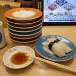 回転寿し トリトン - 終盤。