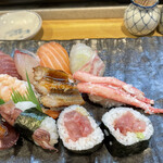 Sushi Masa - にぎり1半（アップ②）