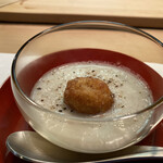 たつ巳 - 里芋、菊芋のスープ