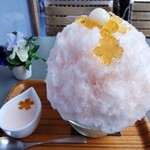 埜庵 - さくら氷1300円*2022.03