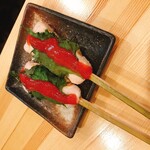 Sumiyaki Anaba - ササミ梅肉のせ