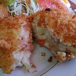 京町クロケットファミリー - クリームコロッケの中は