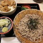 Oraga Soba - 鶏天丼定食 840円