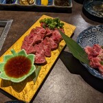 Yakiniku Uchida - 2204_焼肉 うちだ 石橋本店_ウデ柚子胡椒焼き＠1,518円