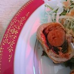 京町クロケットファミリー - 野菜とウインナーの鶏肉巻き