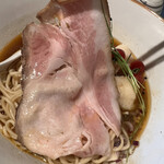 海老丸らーめん - オマールコンソメらーめん　豚チャーシュー