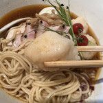 海老丸らーめん - オマールコンソメらーめん　海老団子