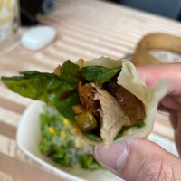 全聚徳 新宿店 - 北京ダック中身