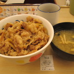 松屋 - 牛めし(並） ２８０円