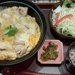 一鳳 庵 - 純系名古屋コーチン親子丼（1,280円）