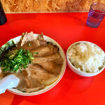 ひろちゃんラーメン - 美味しいコンビ☆ 替え玉してもいい^ ^