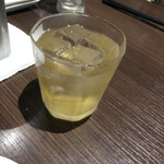 日本酒Dining 根岸 川木屋 - 白ワイン梅酒