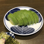 Sake To Meshi Aporo - アボカドの昆布締め　450円