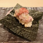 Local fish! Namero Sake Thief Temaki