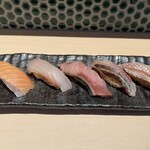 5 pieces of daily local fish sushi