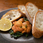 鉄板焼とワイン F.L.a.T - 広島に来たら是非　名物ウニクレソン